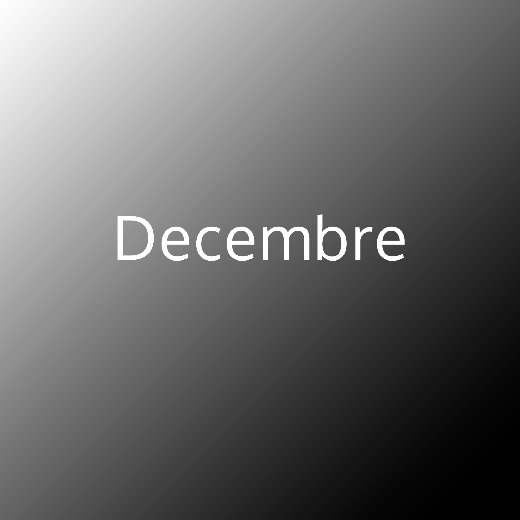 Decembre